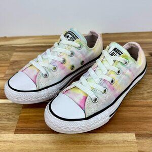 Converse Chuck Taylor All Star Low Top Pastel Tie Dye Sneakers Youth‎ 1 Rainbow